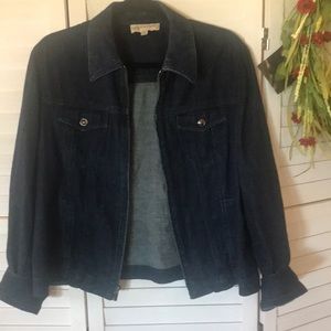 Jones New York Denim Jacket,ex large